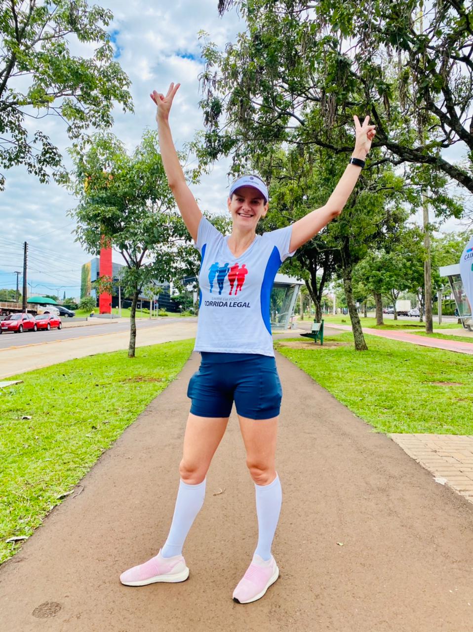 Advogados da OAB Cascavel participam de desafio virtual de corrida